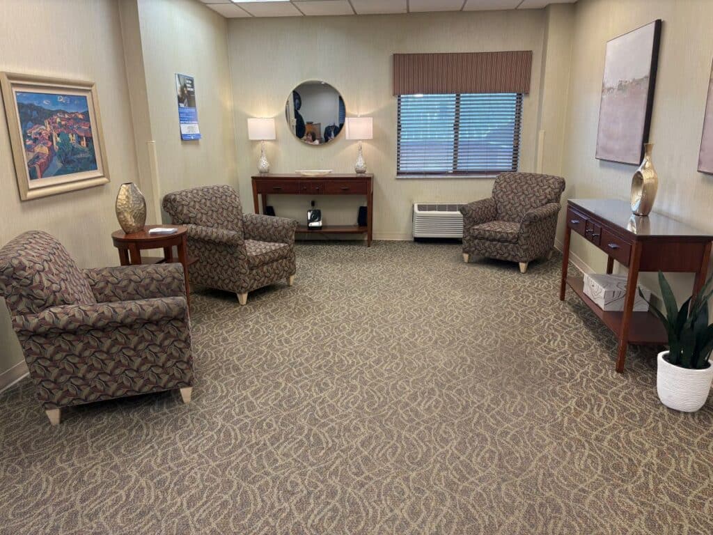 Sitting room at Carnegie Park (2026)